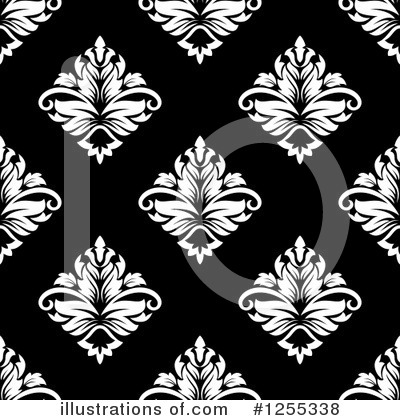 Royalty-Free (RF) Damask Clipart Illustration by Vector Tradition SM - Stock Sample #1255338