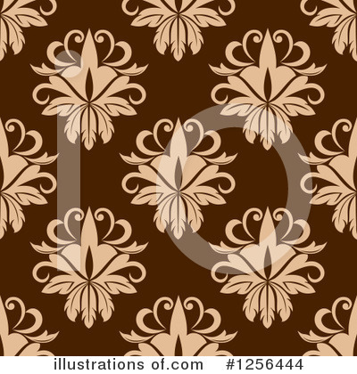 Royalty-Free (RF) Damask Clipart Illustration by Vector Tradition SM - Stock Sample #1256444