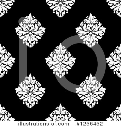 Royalty-Free (RF) Damask Clipart Illustration by Vector Tradition SM - Stock Sample #1256452