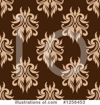 Royalty-Free (RF) Damask Clipart Illustration by Vector Tradition SM - Stock Sample #1256453