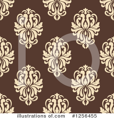 Royalty-Free (RF) Damask Clipart Illustration by Vector Tradition SM - Stock Sample #1256455
