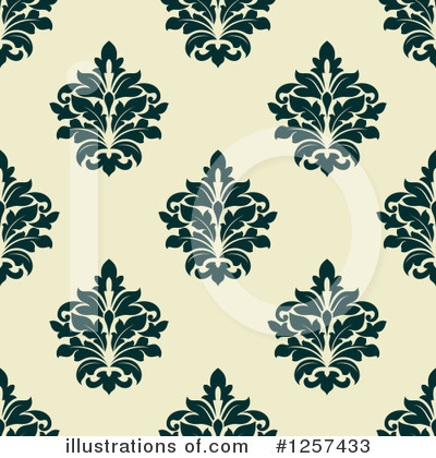 Royalty-Free (RF) Damask Clipart Illustration by Vector Tradition SM - Stock Sample #1257433