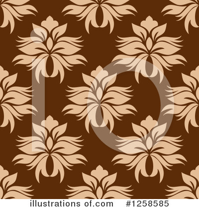 Royalty-Free (RF) Damask Clipart Illustration by Vector Tradition SM - Stock Sample #1258585