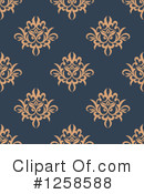 Damask Clipart #1258588 by Vector Tradition SM