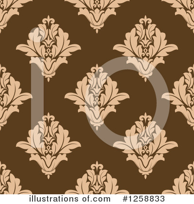 Royalty-Free (RF) Damask Clipart Illustration by Vector Tradition SM - Stock Sample #1258833