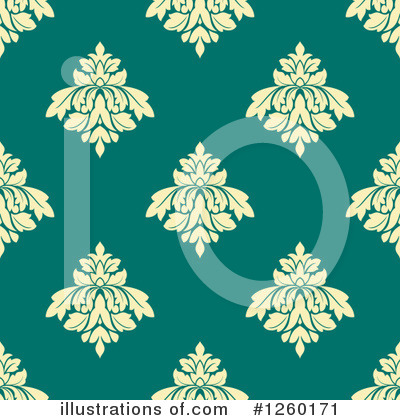 Royalty-Free (RF) Damask Clipart Illustration by Vector Tradition SM - Stock Sample #1260171