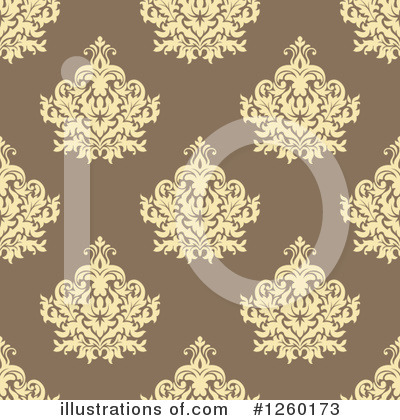 Royalty-Free (RF) Damask Clipart Illustration by Vector Tradition SM - Stock Sample #1260173