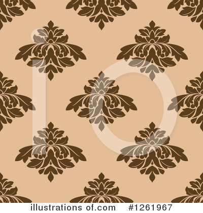 Royalty-Free (RF) Damask Clipart Illustration by Vector Tradition SM - Stock Sample #1261967