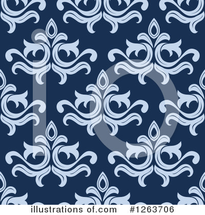 Royalty-Free (RF) Damask Clipart Illustration by Vector Tradition SM - Stock Sample #1263706