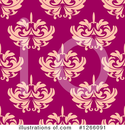Royalty-Free (RF) Damask Clipart Illustration by Vector Tradition SM - Stock Sample #1266091