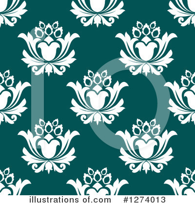 Royalty-Free (RF) Damask Clipart Illustration by Vector Tradition SM - Stock Sample #1274013