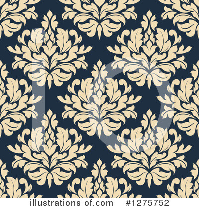 Royalty-Free (RF) Damask Clipart Illustration by Vector Tradition SM - Stock Sample #1275752