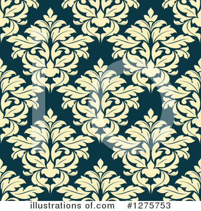 Royalty-Free (RF) Damask Clipart Illustration by Vector Tradition SM - Stock Sample #1275753