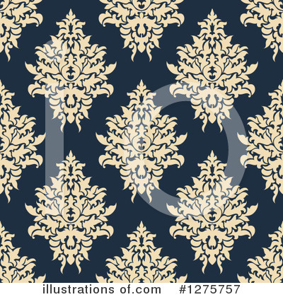 Royalty-Free (RF) Damask Clipart Illustration by Vector Tradition SM - Stock Sample #1275757