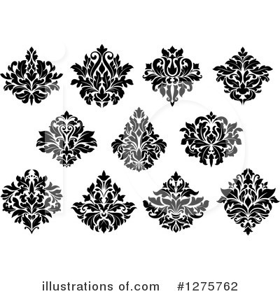 Royalty-Free (RF) Damask Clipart Illustration by Vector Tradition SM - Stock Sample #1275762