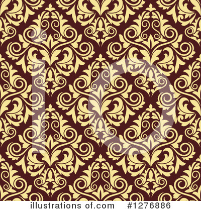 Royalty-Free (RF) Damask Clipart Illustration by Vector Tradition SM - Stock Sample #1276886