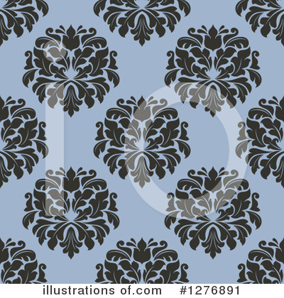Royalty-Free (RF) Damask Clipart Illustration by Vector Tradition SM - Stock Sample #1276891