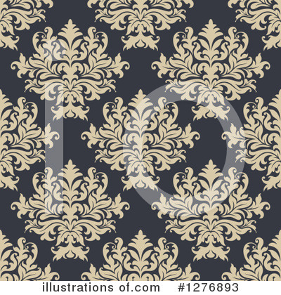 Royalty-Free (RF) Damask Clipart Illustration by Vector Tradition SM - Stock Sample #1276893