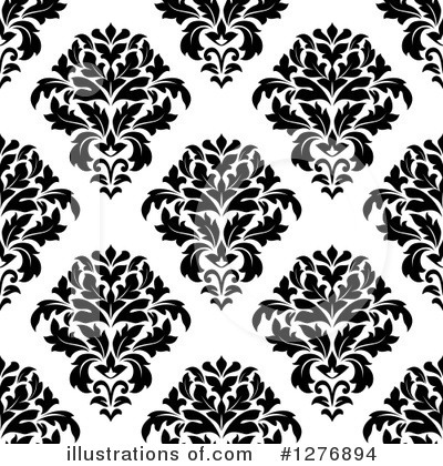 Royalty-Free (RF) Damask Clipart Illustration by Vector Tradition SM - Stock Sample #1276894