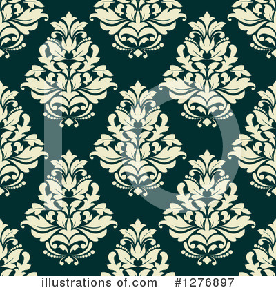Royalty-Free (RF) Damask Clipart Illustration by Vector Tradition SM - Stock Sample #1276897