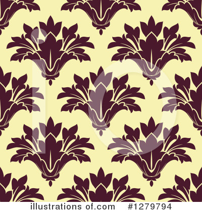 Royalty-Free (RF) Damask Clipart Illustration by Vector Tradition SM - Stock Sample #1279794