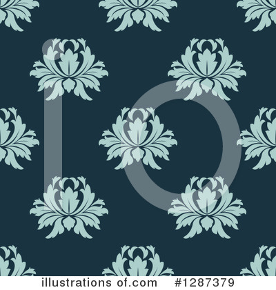 Royalty-Free (RF) Damask Clipart Illustration by Vector Tradition SM - Stock Sample #1287379