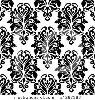 Royalty-Free (RF) Damask Clipart Illustration by Vector Tradition SM - Stock Sample #1287383