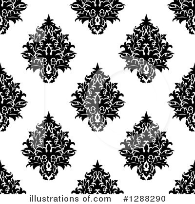 Royalty-Free (RF) Damask Clipart Illustration by Vector Tradition SM - Stock Sample #1288290