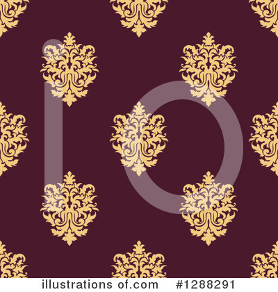 Royalty-Free (RF) Damask Clipart Illustration by Vector Tradition SM - Stock Sample #1288291