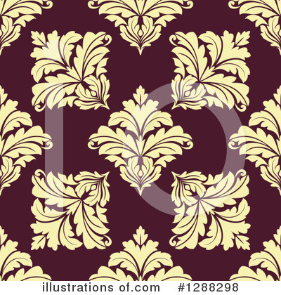 Royalty-Free (RF) Damask Clipart Illustration by Vector Tradition SM - Stock Sample #1288298