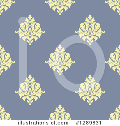 Royalty-Free (RF) Damask Clipart Illustration by Vector Tradition SM - Stock Sample #1289831