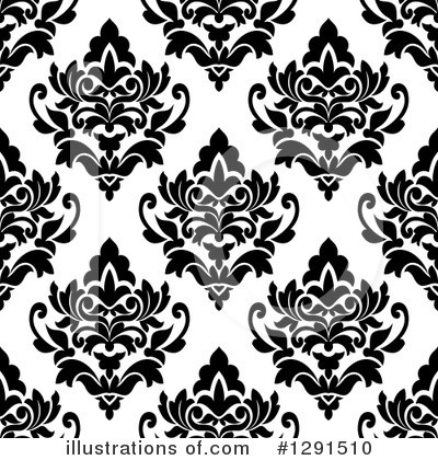 Royalty-Free (RF) Damask Clipart Illustration by Vector Tradition SM - Stock Sample #1291510