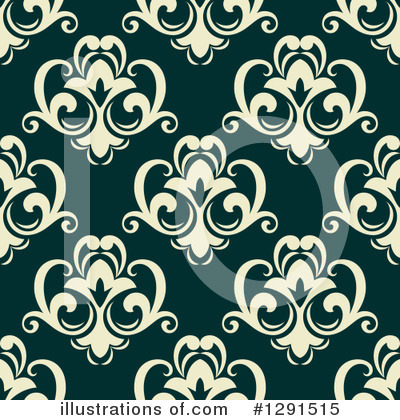 Royalty-Free (RF) Damask Clipart Illustration by Vector Tradition SM - Stock Sample #1291515