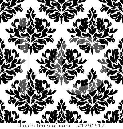 Royalty-Free (RF) Damask Clipart Illustration by Vector Tradition SM - Stock Sample #1291517