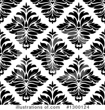Royalty-Free (RF) Damask Clipart Illustration by Vector Tradition SM - Stock Sample #1300124