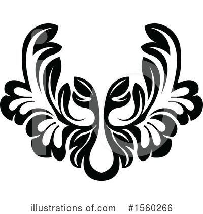 Royalty-Free (RF) Damask Clipart Illustration by dero - Stock Sample #1560266