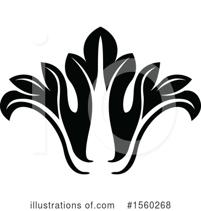 Royalty-Free (RF) Damask Clipart Illustration by dero - Stock Sample #1560268