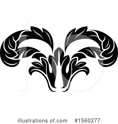 Royalty-Free (RF) Damask Clipart Illustration by dero - Stock Sample #1560277