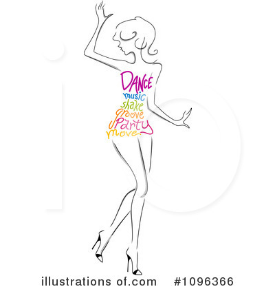 Royalty-Free (RF) Dance Clipart Illustration by BNP Design Studio - Stock Sample #1096366