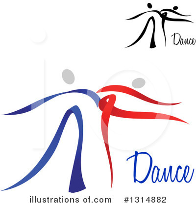Royalty-Free (RF) Dance Clipart Illustration by Vector Tradition SM - Stock Sample #1314882