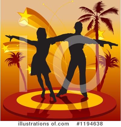 Royalty-Free (RF) Dancer Clipart Illustration by dero - Stock Sample #1194638