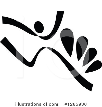 Royalty-Free (RF) Dancer Clipart Illustration by Vector Tradition SM - Stock Sample #1285930