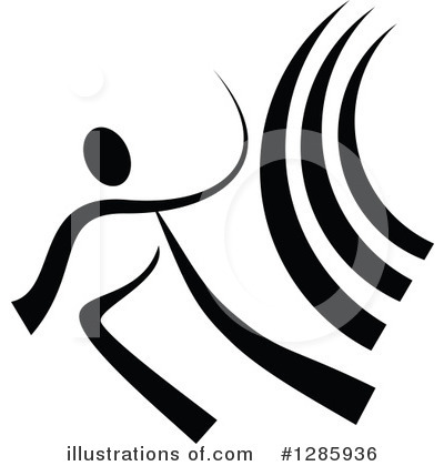 Royalty-Free (RF) Dancer Clipart Illustration by Vector Tradition SM - Stock Sample #1285936