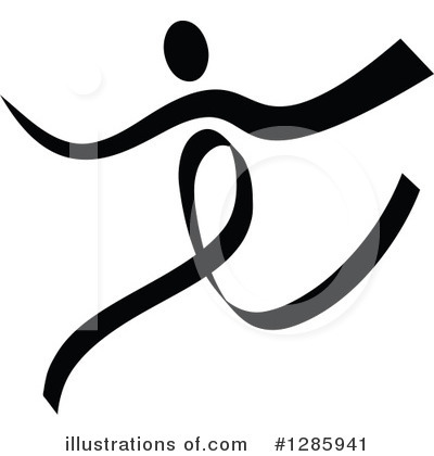 Royalty-Free (RF) Dancer Clipart Illustration by Vector Tradition SM - Stock Sample #1285941