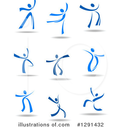 Royalty-Free (RF) Dancer Clipart Illustration by Vector Tradition SM - Stock Sample #1291432