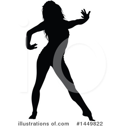Royalty-Free (RF) Dancer Clipart Illustration by dero - Stock Sample #1449822