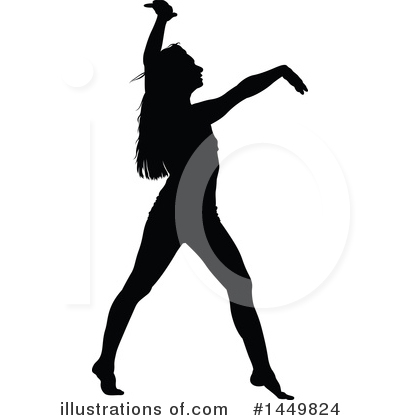 Royalty-Free (RF) Dancer Clipart Illustration by dero - Stock Sample #1449824