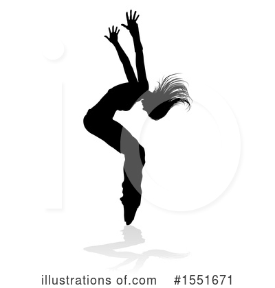 Royalty-Free (RF) Dancer Clipart Illustration by AtStockIllustration - Stock Sample #1551671