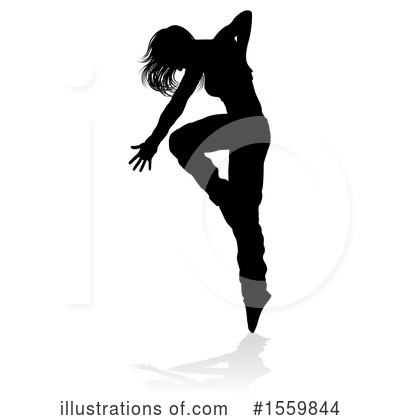 Royalty-Free (RF) Dancer Clipart Illustration by AtStockIllustration - Stock Sample #1559844