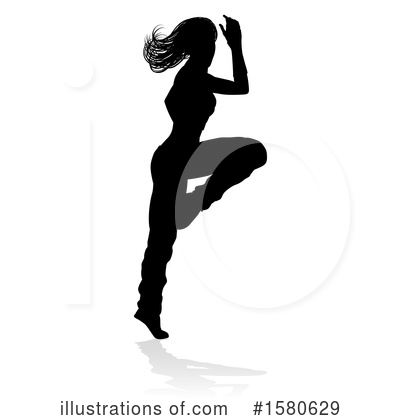 Royalty-Free (RF) Dancer Clipart Illustration by AtStockIllustration - Stock Sample #1580629